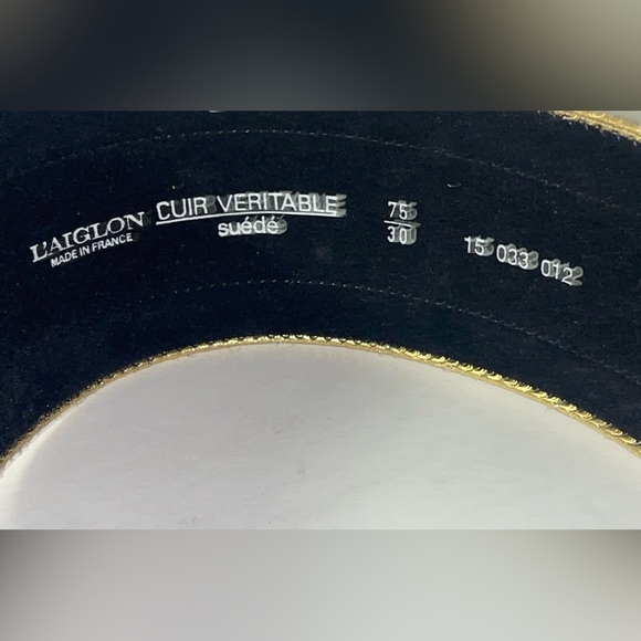 L’aiglon made in a France wide belt size S - Picture 2 of 4